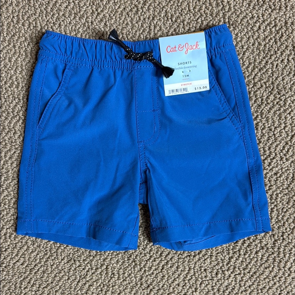 Cat & Jack Bright Blue Children's Shorts